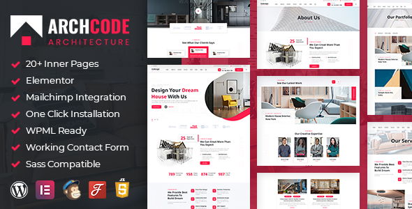 Archcode - Architect Design WordPress Theme Logo